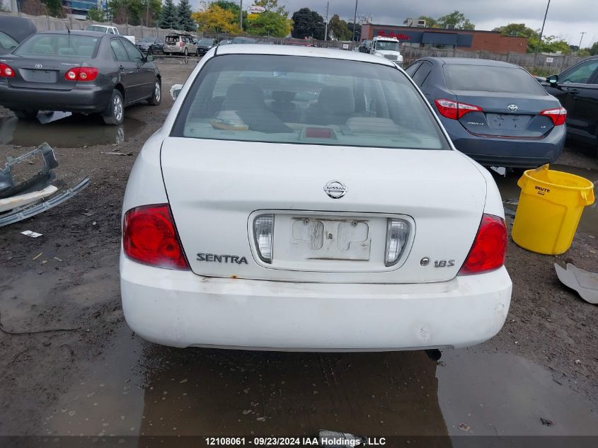 2004 Nissan Sentra VIN: 3N1CB51D24L836412 Lot: 12108061