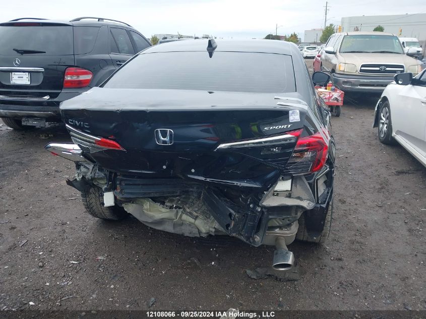 2HGFE2F53NH131051 2022 Honda Civic Sedan