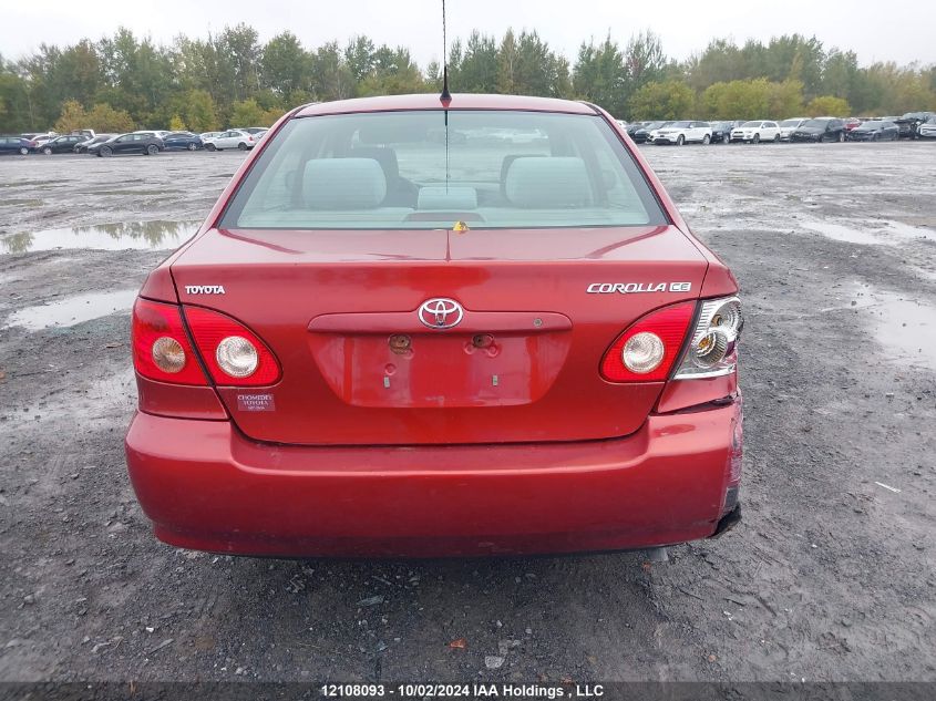 2008 Toyota Corolla Ce VIN: 2T1BR32E48C889766 Lot: 12108093