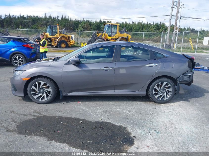 2016 Honda Civic Sedan VIN: 2HGFC2F77GH019525 Lot: 12108112