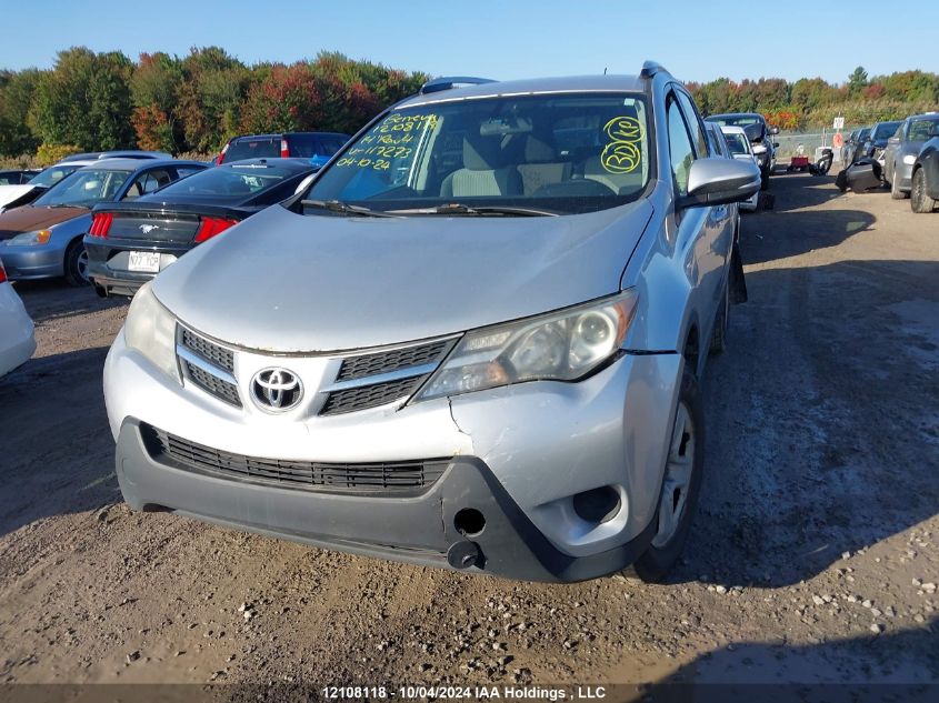 2T3ZFREV2EW117273 2014 Toyota Rav4 Le