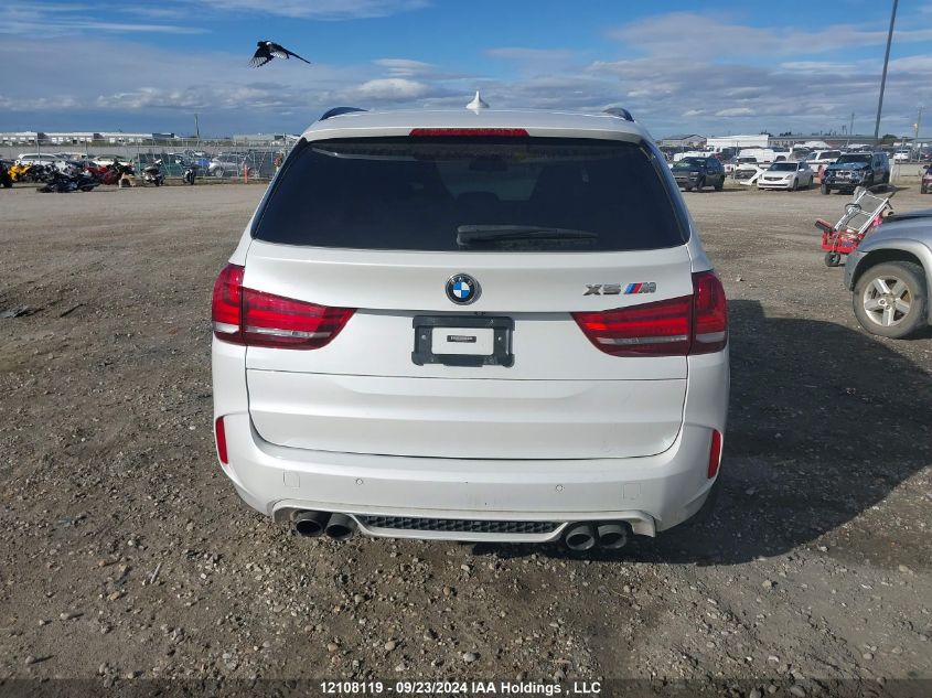 2016 BMW X5 M VIN: 5YMKT6C51G0R77644 Lot: 12108119