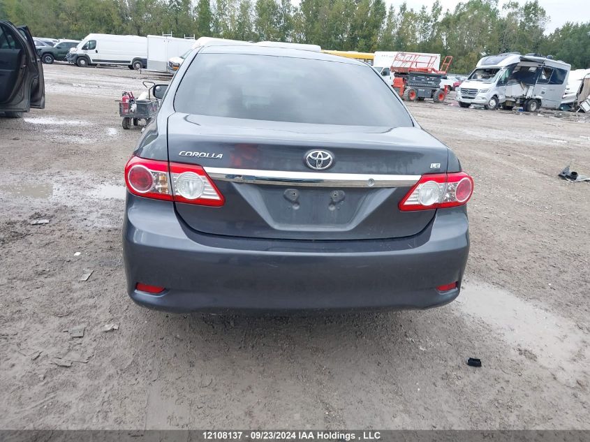 2011 Toyota Corolla S/Le VIN: 2T1BU4EE8BC591261 Lot: 12108137