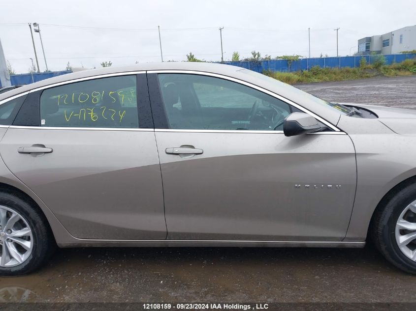 1G1ZD5ST4NF176224 2022 Chevrolet Malibu Lt