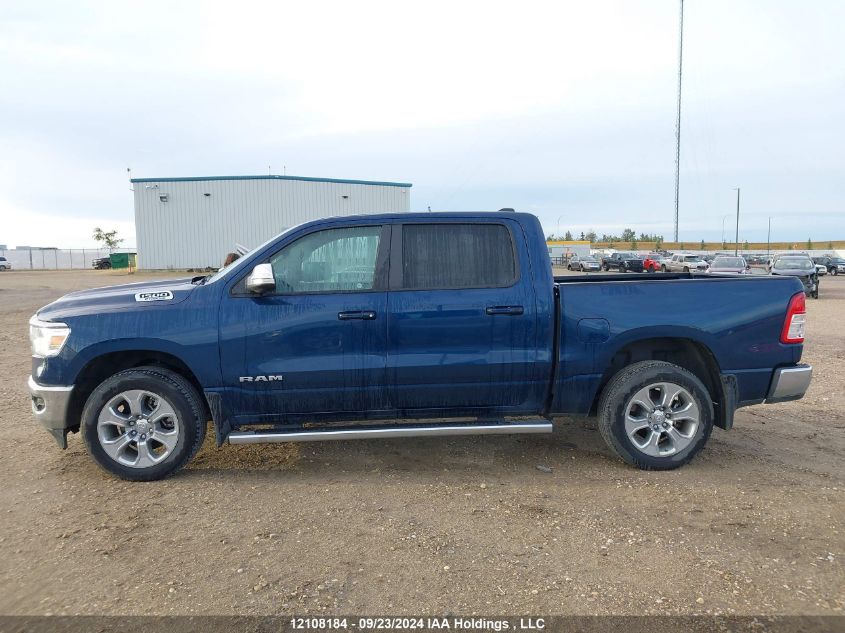 2022 Ram 1500 Big Horn/Lone Star VIN: 1C6RRFFG6NN307906 Lot: 12108184