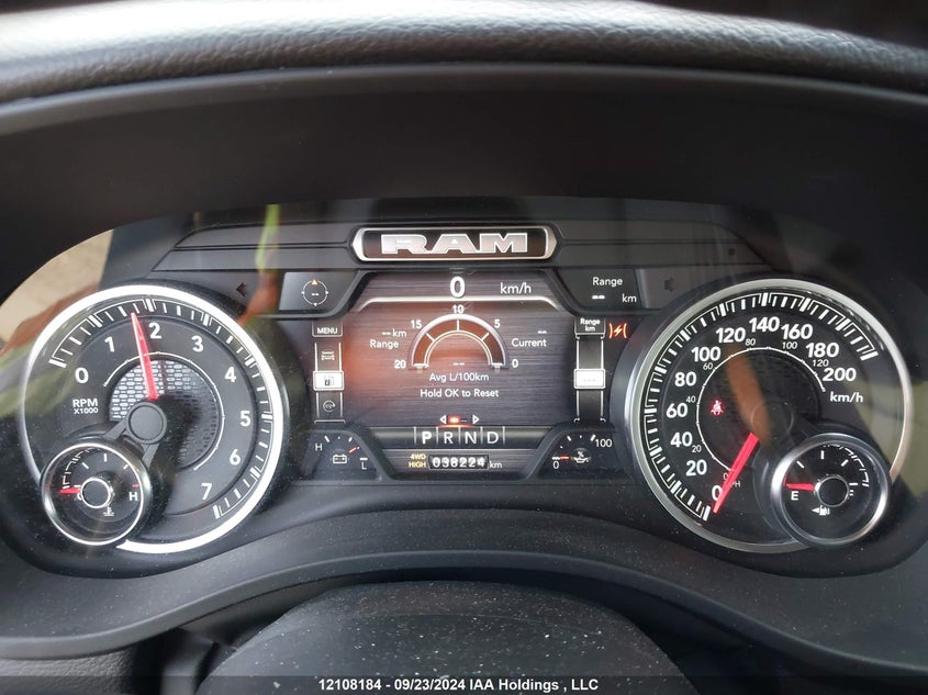 2022 Ram 1500 Big Horn/Lone Star VIN: 1C6RRFFG6NN307906 Lot: 12108184