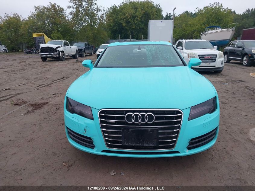 2013 Audi A7 VIN: WAU3GCFC8DN127290 Lot: 12108209