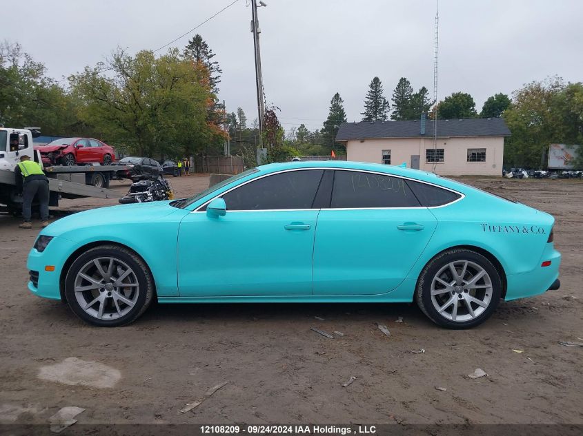 2013 Audi A7 VIN: WAU3GCFC8DN127290 Lot: 12108209