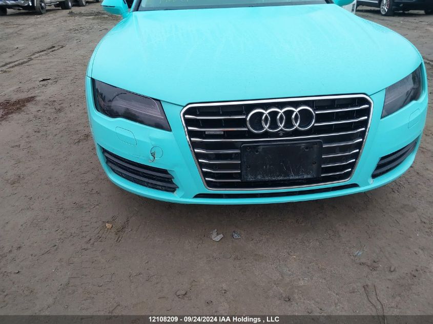 2013 Audi A7 VIN: WAU3GCFC8DN127290 Lot: 12108209