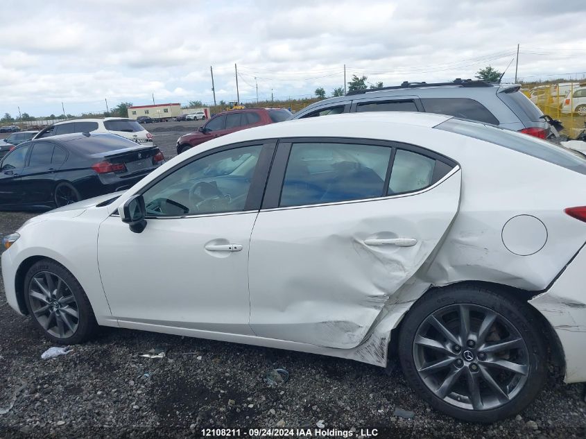 2018 Mazda 3 Grand Touring VIN: 3MZBN1W30JM251565 Lot: 12108211