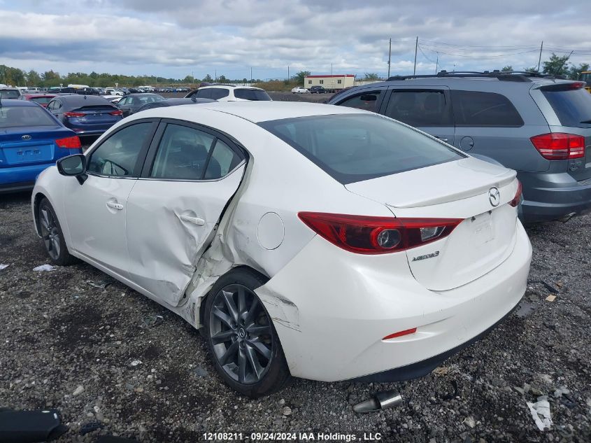 2018 Mazda 3 Grand Touring VIN: 3MZBN1W30JM251565 Lot: 12108211