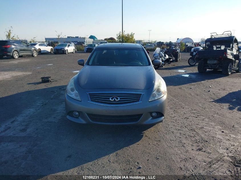 2012 Infiniti G25 VIN: JN1DV6AR3CM861787 Lot: 12108231