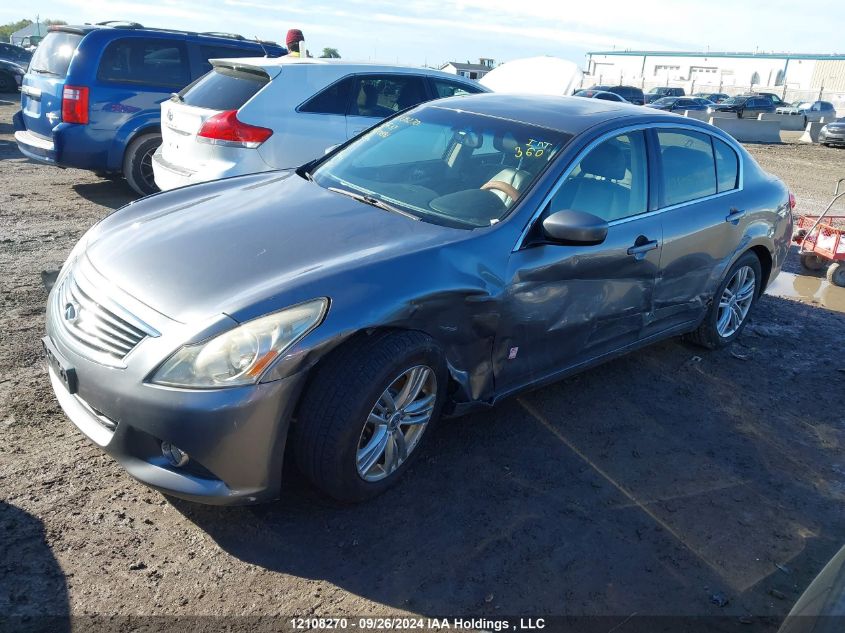 2012 Infiniti G37 Sedan VIN: JN1CV6ARXCM670881 Lot: 12108270