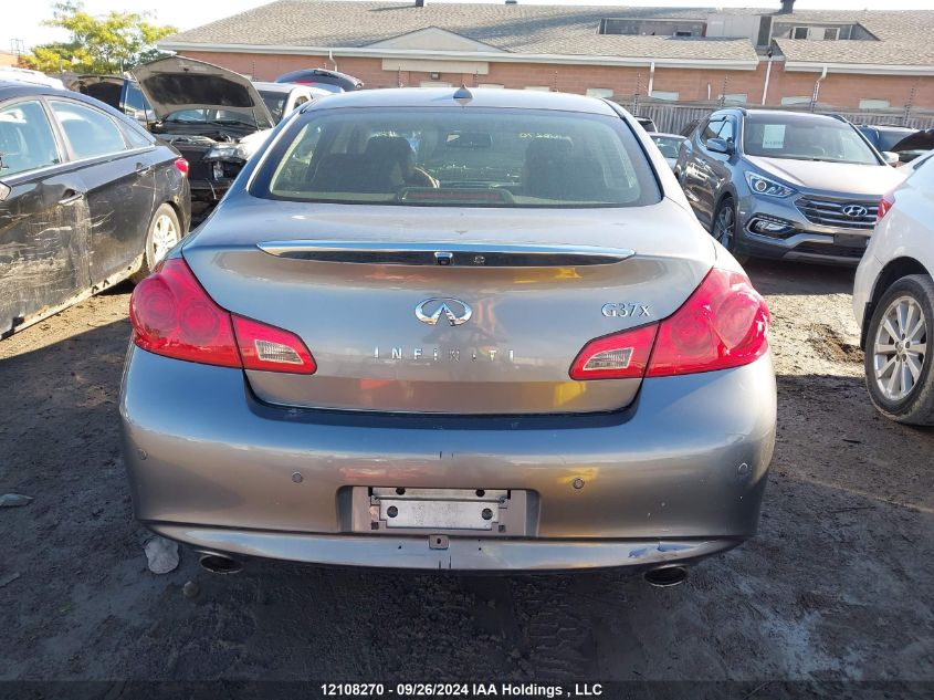 2012 Infiniti G37 Sedan VIN: JN1CV6ARXCM670881 Lot: 12108270