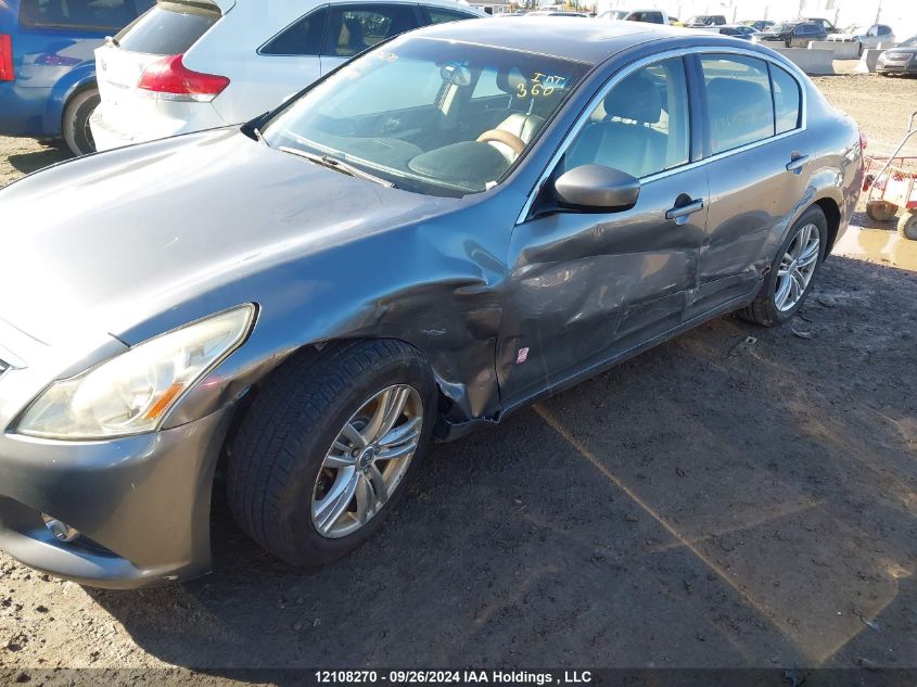 2012 Infiniti G37 Sedan VIN: JN1CV6ARXCM670881 Lot: 12108270