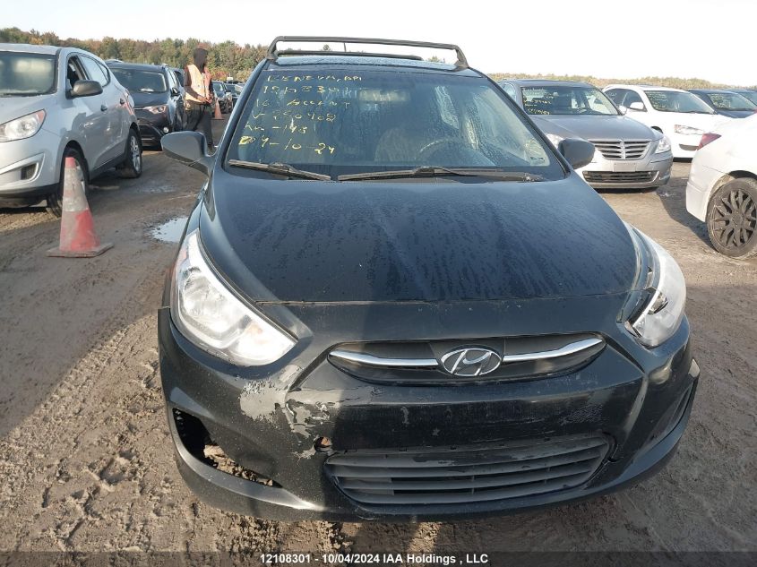 KMHCT5AE4GU250402 2016 Hyundai Accent Gl