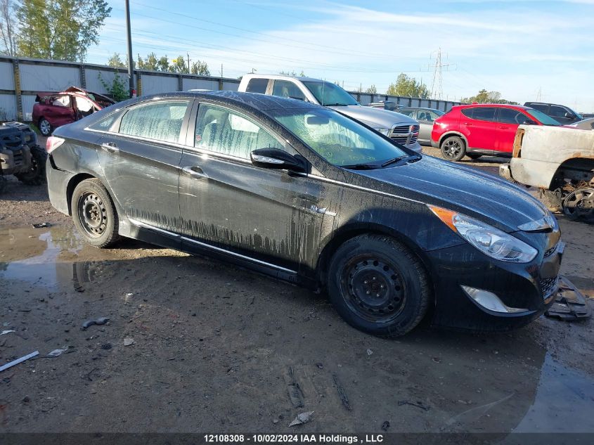 2014 Hyundai Sonata Hybrid Hybrid VIN: KMHEC4A41EA107013 Lot: 12108308