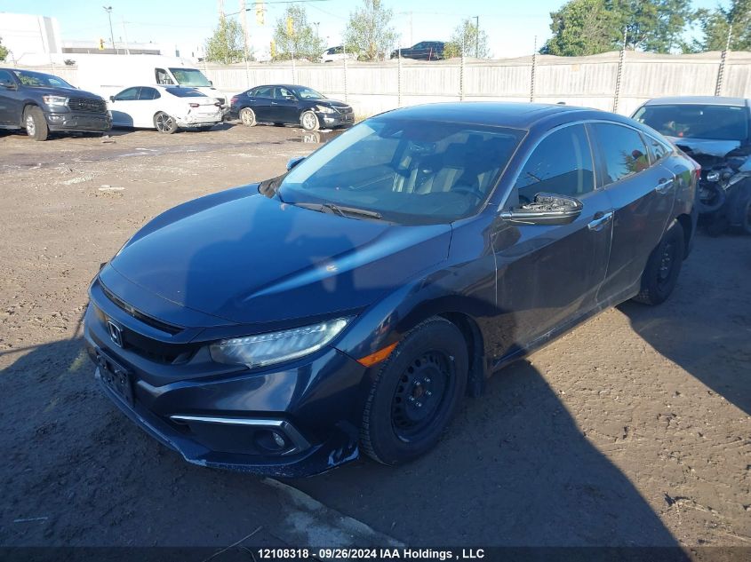 2019 Honda Civic Sedan VIN: 2HGFC1F91KH100038 Lot: 12108318