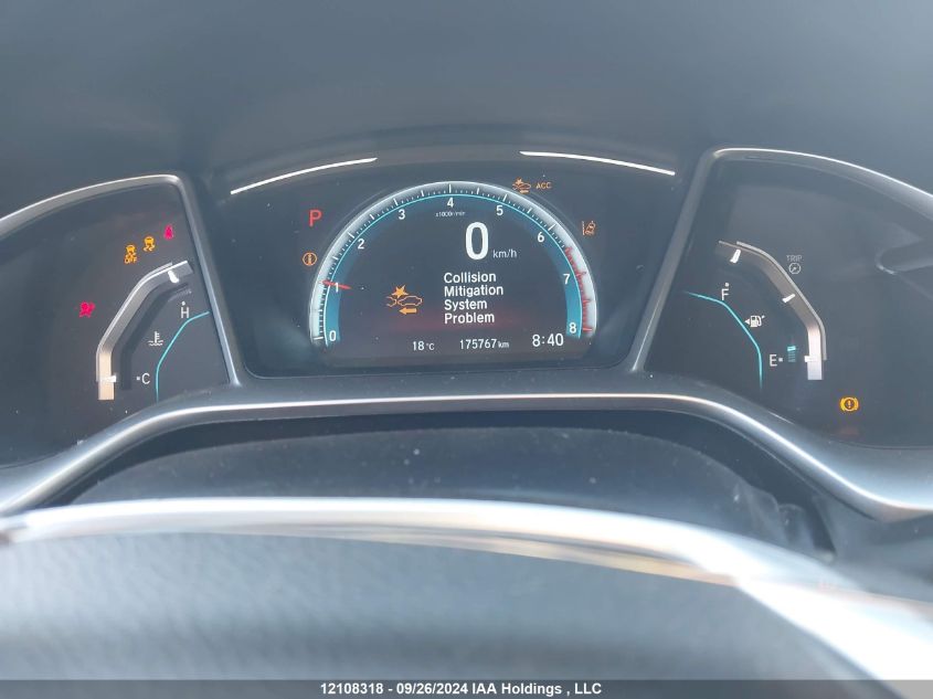 2019 Honda Civic Sedan VIN: 2HGFC1F91KH100038 Lot: 12108318