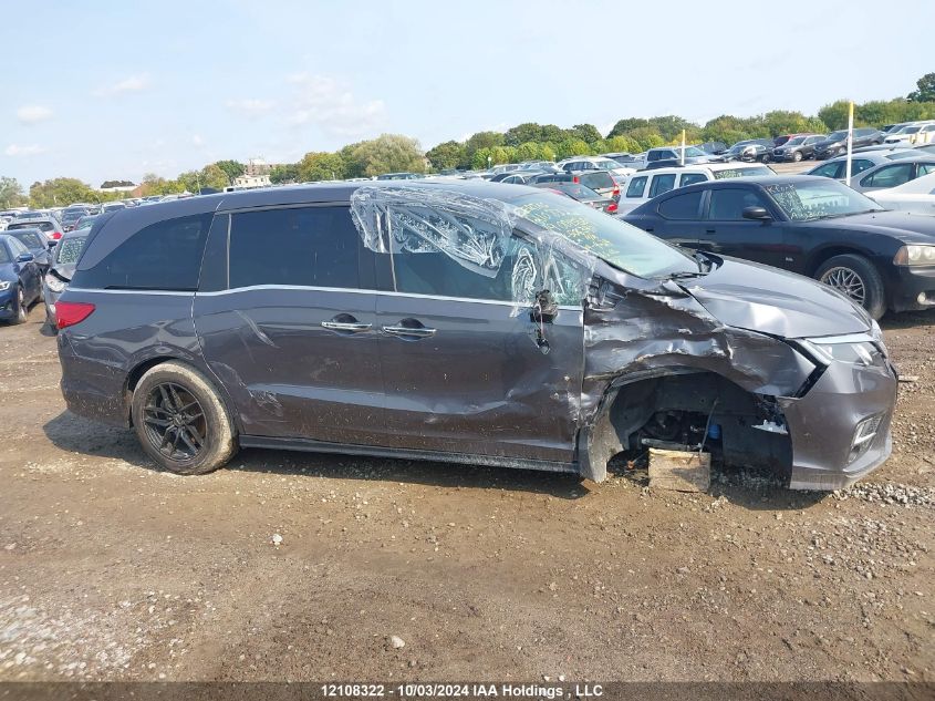 2019 Honda Odyssey VIN: 5FNRL6H61KB506340 Lot: 12108322