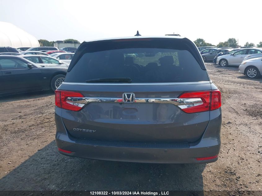 2019 Honda Odyssey VIN: 5FNRL6H61KB506340 Lot: 12108322