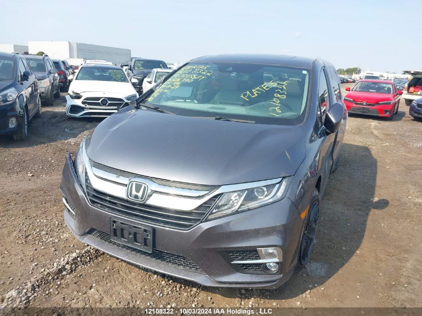 2019 Honda Odyssey VIN: 5FNRL6H61KB506340 Lot: 12108322