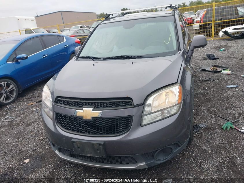 2012 Chevrolet Orlando Lt VIN: KL77P2EM3CK505943 Lot: 12108325