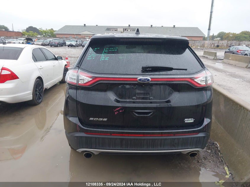 2015 Ford Edge Sel VIN: 2FMTK3J93FBB40116 Lot: 12108335