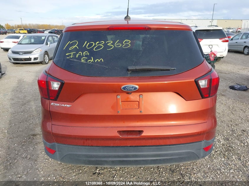 2019 Ford Escape S VIN: 1FMCU0F74KUB17142 Lot: 12108368