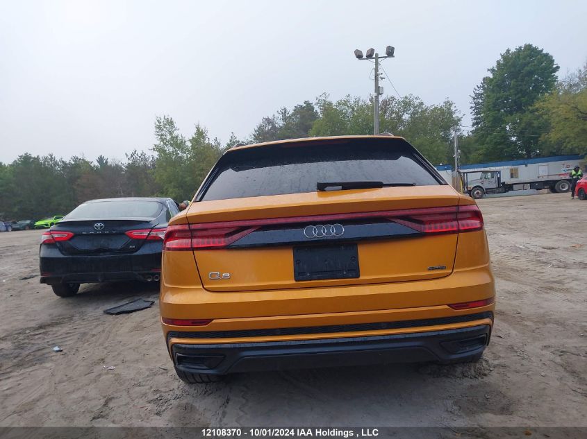 2019 Audi Q8 VIN: WA1FVAF16KD016775 Lot: 12108370