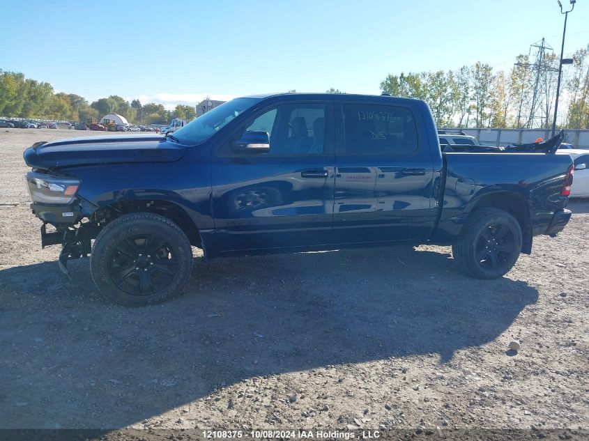 2022 Ram 1500 Sport VIN: 1C6SRFVT3NN400205 Lot: 12108375