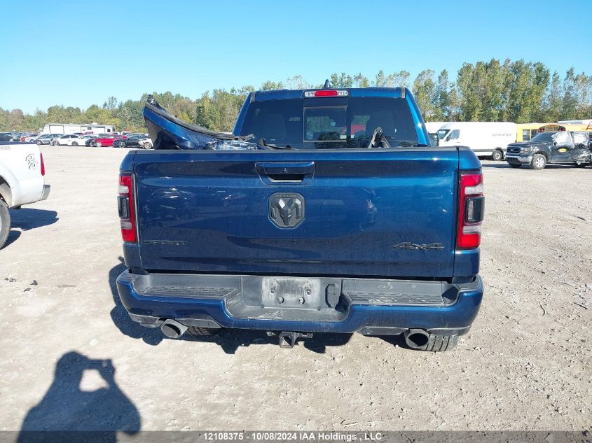 2022 Ram 1500 Sport VIN: 1C6SRFVT3NN400205 Lot: 12108375