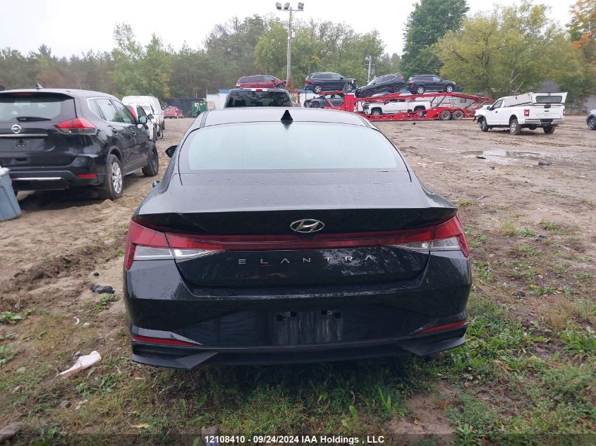 2022 Hyundai Elantra Sel VIN: KMHLM4AG4NU353955 Lot: 12108410