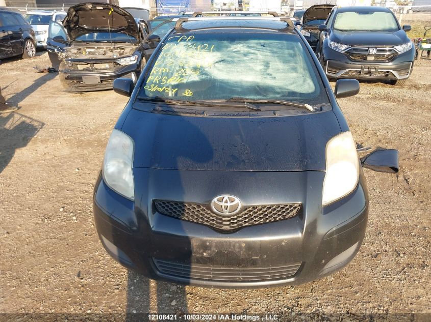 2010 Toyota Yaris VIN: JTDKT9K36A5282810 Lot: 12108421