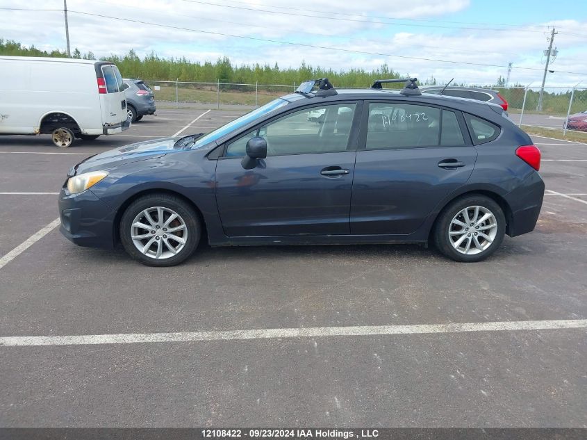 2012 Subaru Impreza VIN: JF1GPAC67CH205925 Lot: 12108422