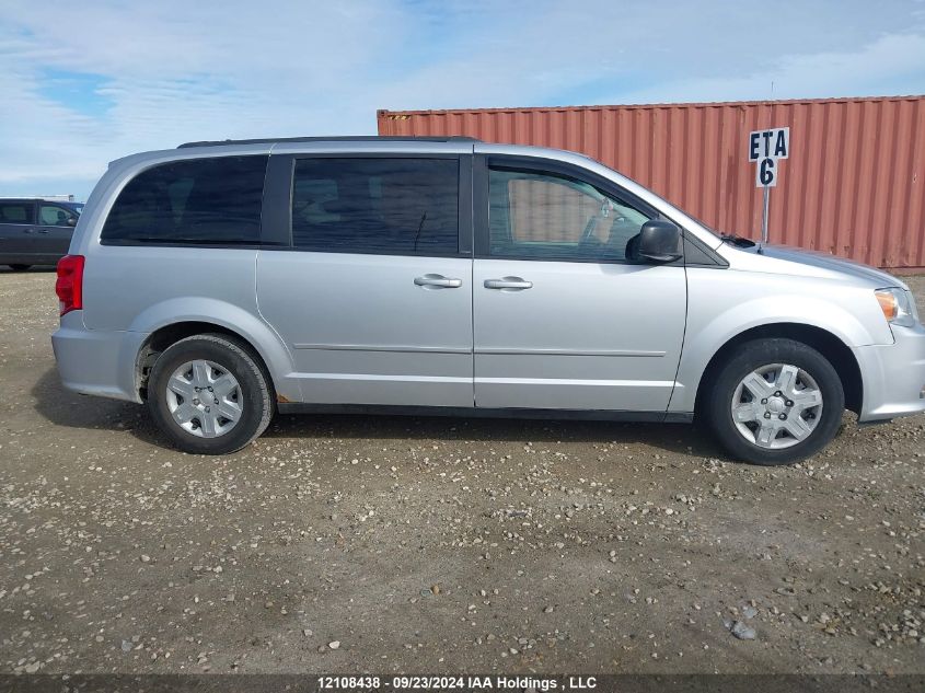 2C4RDGBGXCR103001 2012 Dodge Grand Caravan Se