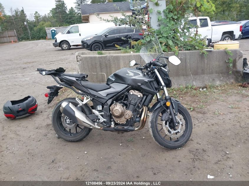 2021 Honda Cb500 Fa VIN: MLHPC6361M5200108 Lot: 12108456