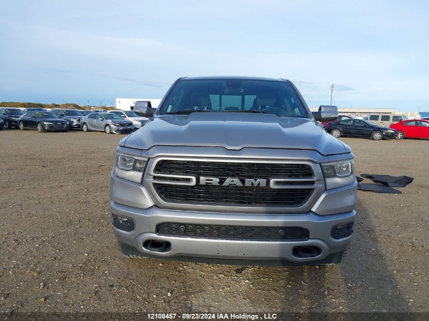 2019 Ram 1500 Big Horn/Lone Star VIN: 1C6SRFFT4KN836491 Lot: 12108457