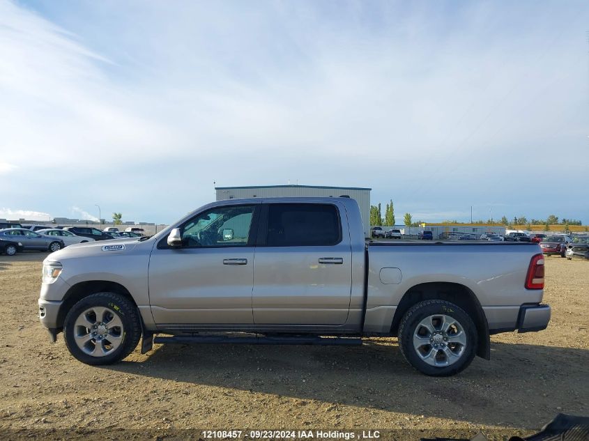 2019 Ram 1500 Big Horn/Lone Star VIN: 1C6SRFFT4KN836491 Lot: 12108457