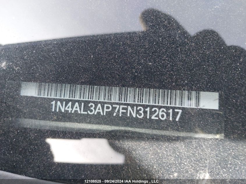 1N4AL3AP7FN312617 2015 Nissan Altima