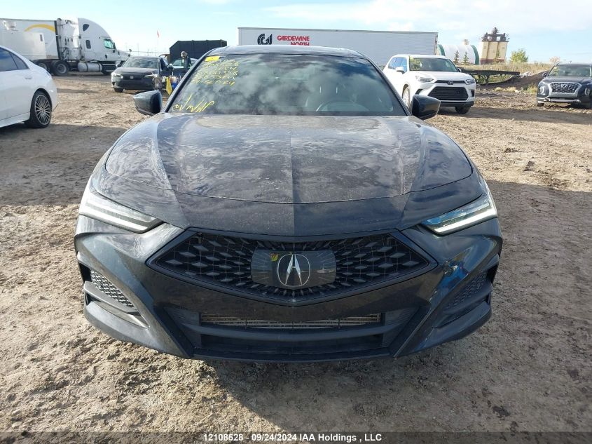 2022 Acura Tlx Tech A VIN: 19UUB6F53NA800358 Lot: 12108528