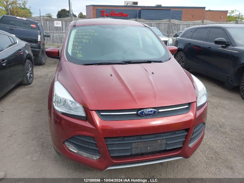 2014 Ford Escape Se VIN: 1FMCU9G90EUD03981 Lot: 12108556