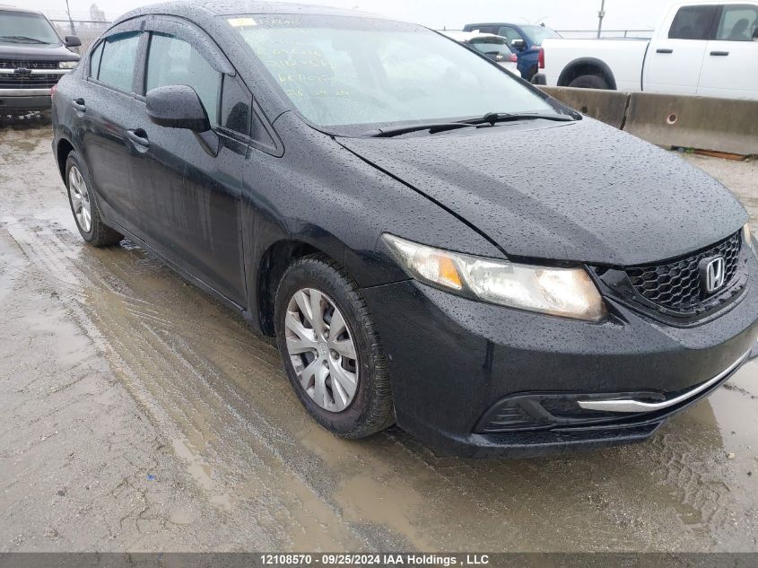 2013 Honda Civic VIN: 2HGFB2F51DH046216 Lot: 12108570