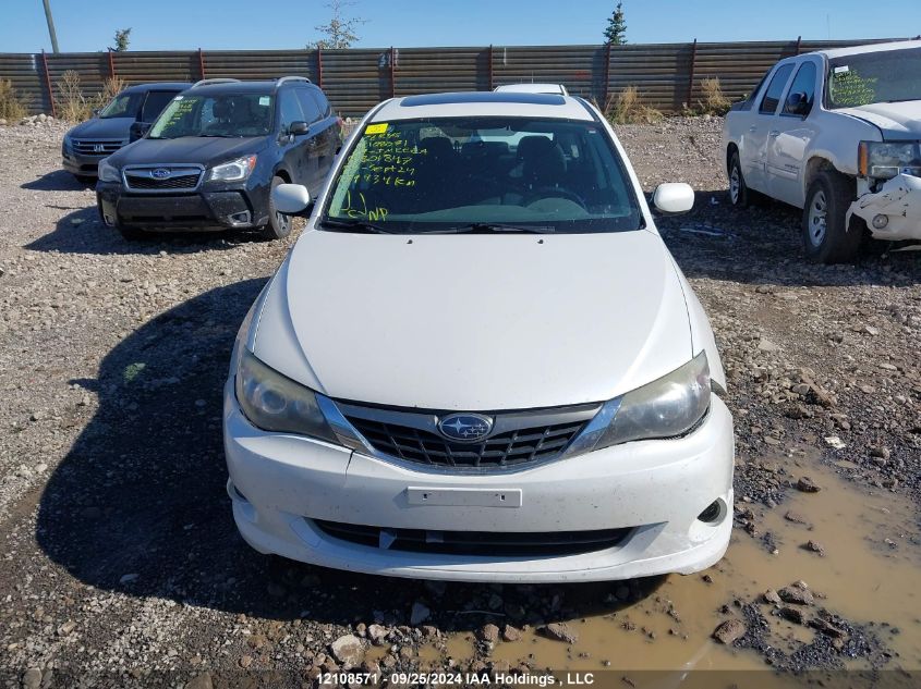 2009 Subaru Impreza 2.5I VIN: JF1GH626X9G801847 Lot: 12108571