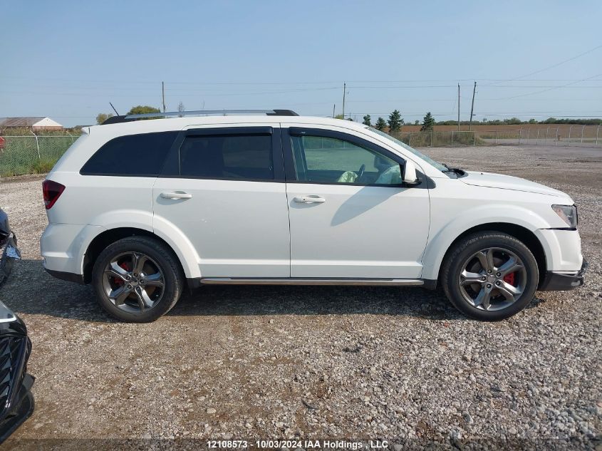 2017 Dodge Journey Crossroad VIN: 3C4PDCGG9HT538072 Lot: 12108573