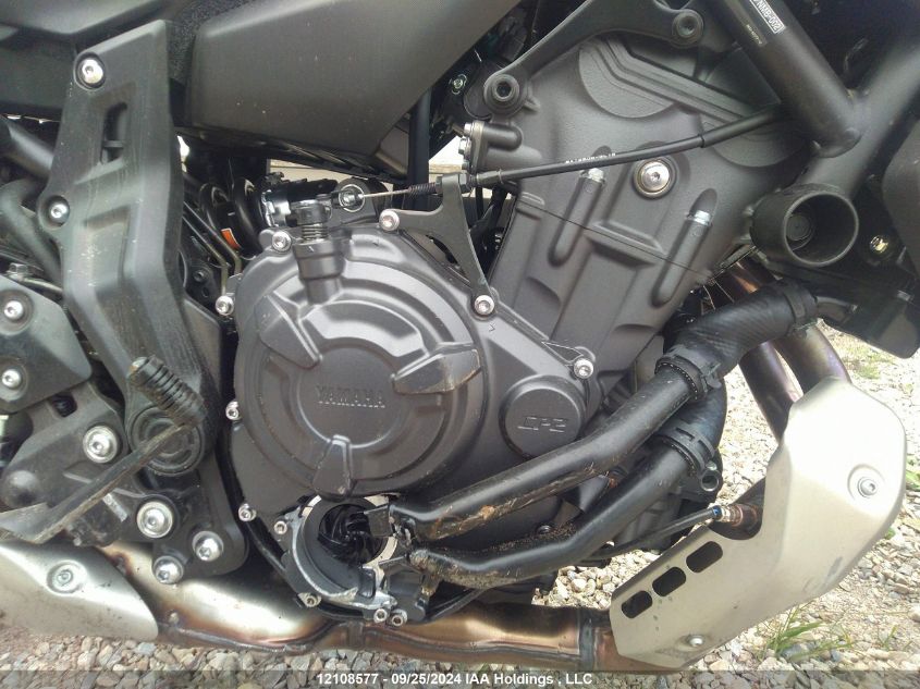 2024 Yamaha Mt07 VIN: JYARM32N3RA001782 Lot: 12108577