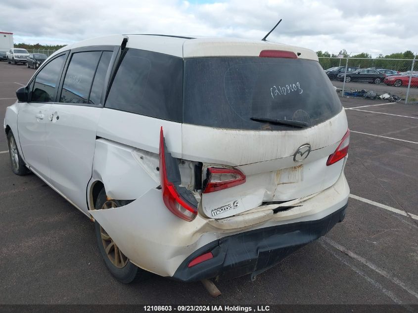 2012 Mazda Mazda5 VIN: JM1CW2CL6C0100802 Lot: 12108603