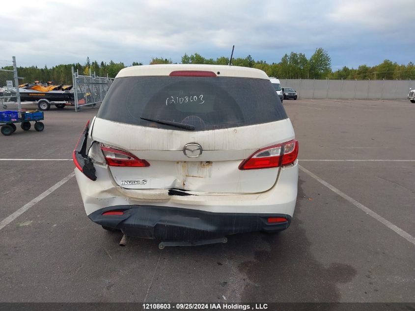 2012 Mazda Mazda5 VIN: JM1CW2CL6C0100802 Lot: 12108603