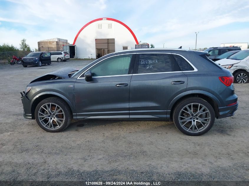 2022 Audi Q3 VIN: WA1FECF34N1095754 Lot: 12108628