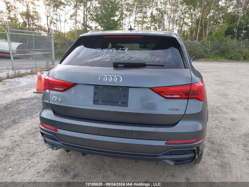 2022 Audi Q3 VIN: WA1FECF34N1095754 Lot: 12108628